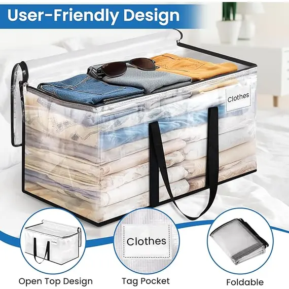 RoomHacks 6'lı Şeffaf Taşıma Çantası, 3 image RoomHacks 6'lı Şeffaf Taşıma Çantası, 3 image