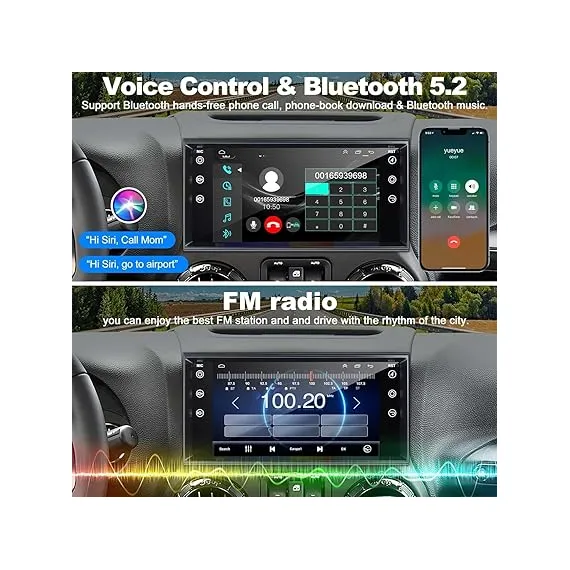 Dodge Challenger (2008-2014), Dodge Avenger (2008-2014) için Araba Teybi, 7 "HD Dokunmatik Araba Radyosu - Android 12 Sistemi, Kablosuz CarPlay ve Android Auto, GPS Navigasyon ve Bluetooth, 2GB + 32GB, 5 image Dodge Challenger (2008-2014), Dodge Avenger (2008-2014) için Araba Teybi, 7 "HD Dokunmatik Araba Radyosu - Android 12 Sistemi, Kablosuz CarPlay ve Android Auto, GPS Navigasyon ve Bluetooth, 2GB + 32GB, 5 image