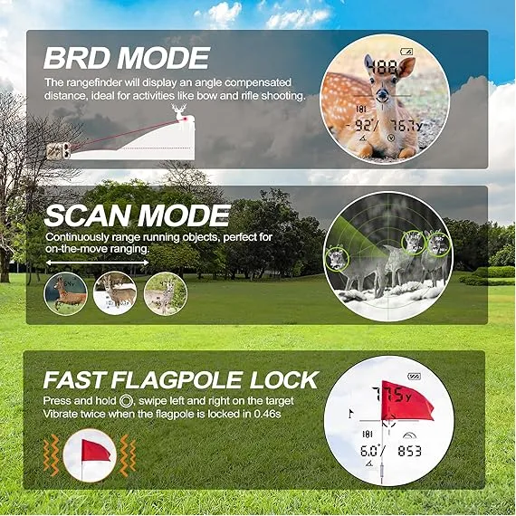 LuyFuitre Açı Telafisi ile Yay Avcılığı için Telemetre, 4 image LuyFuitre Açı Telafisi ile Yay Avcılığı için Telemetre, 4 image