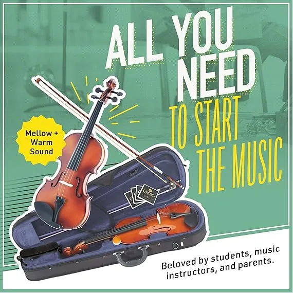 Mendini Yeni Başlayanlar İçin Amatör Keman, 2 image Mendini Yeni Başlayanlar İçin Amatör Keman, 2 image