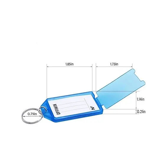 OFFIWIN 120 ADET Plastik Etiketli Anahtarlık, 4 image OFFIWIN 120 ADET Plastik Etiketli Anahtarlık, 4 image