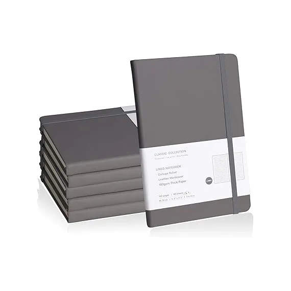 EMOMAS Çizgili Defter 6'Lı  160 Sayfa 5,7 inç x 8 inç, Color: Black, 4 image EMOMAS Çizgili Defter 6'Lı  160 Sayfa 5,7 inç x 8 inç, Color: Black, 4 image