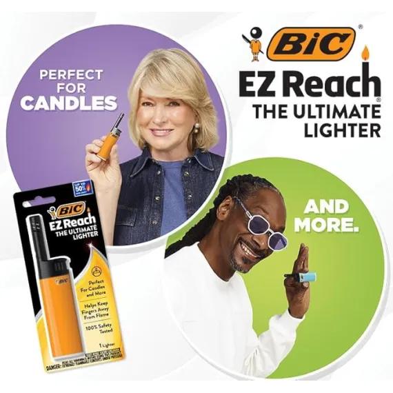 BIC EZ Reach 6'lı Ocak Çakmağı, 3 image BIC EZ Reach 6'lı Ocak Çakmağı, 3 image