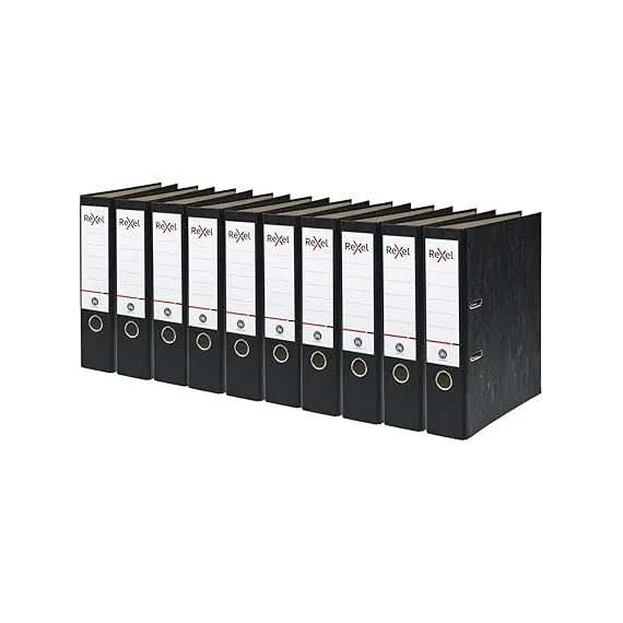 Rexel 10'lu A4 Kollu Kemer Dosyaları