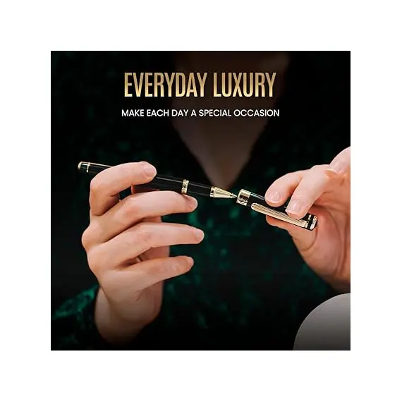 Scriveiner Siyah Lake Rollerball Kalem, Color: Black, 4 image Scriveiner Siyah Lake Rollerball Kalem, Color: Black, 4 image
