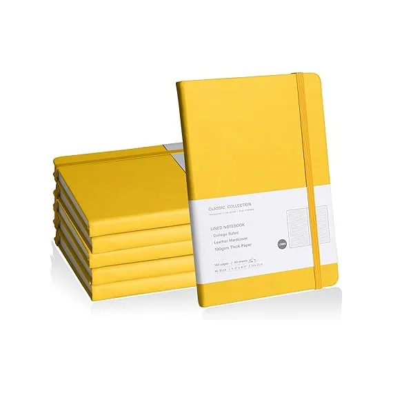 EMOMAS Çizgili Defter 6'Lı  160 Sayfa 5,7 inç x 8 inç, Color: Black, 3 image EMOMAS Çizgili Defter 6'Lı  160 Sayfa 5,7 inç x 8 inç, Color: Black, 3 image