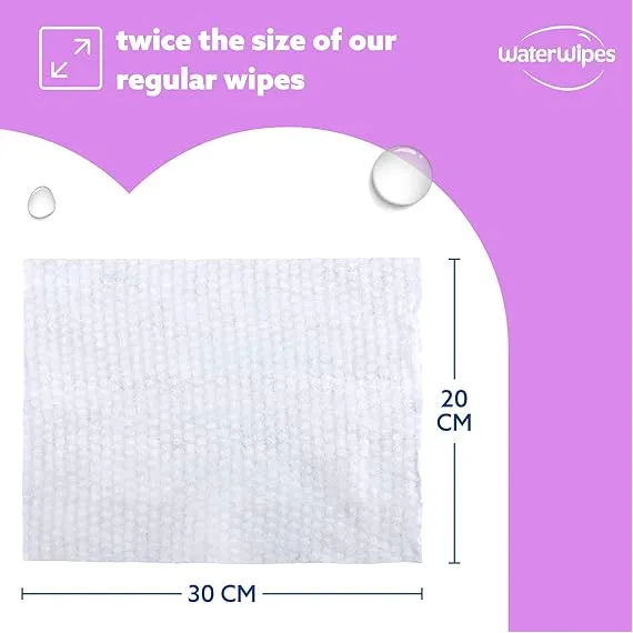 WaterWipes Yetişkin Bakımı Hassas Vücut ve Özel Hijyen Mendilleri, 4 image WaterWipes Yetişkin Bakımı Hassas Vücut ve Özel Hijyen Mendilleri, 4 image