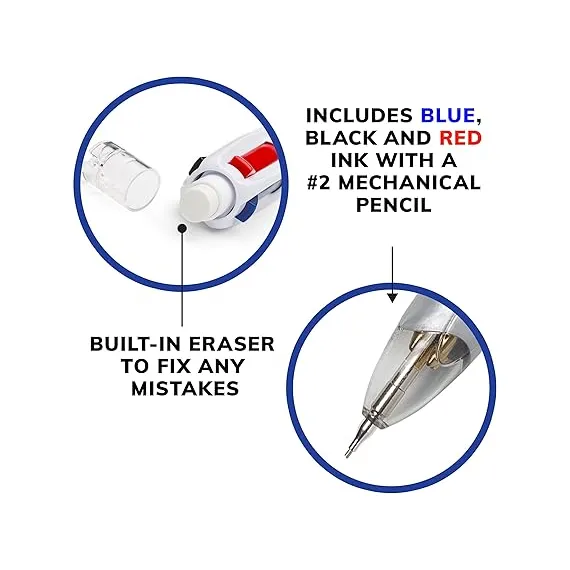 BIC 4 Renkli 3+1 Tükenmez Kalem, 4 image
