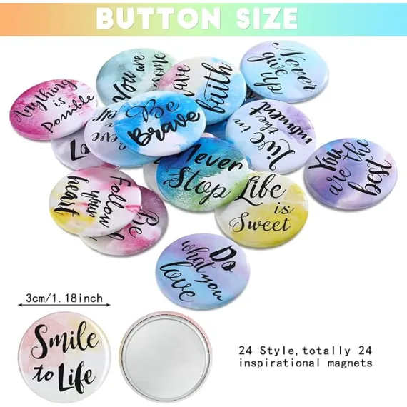 TOODOO İlham Verici Magnetler 24'lü, 2 image TOODOO İlham Verici Magnetler 24'lü, 2 image