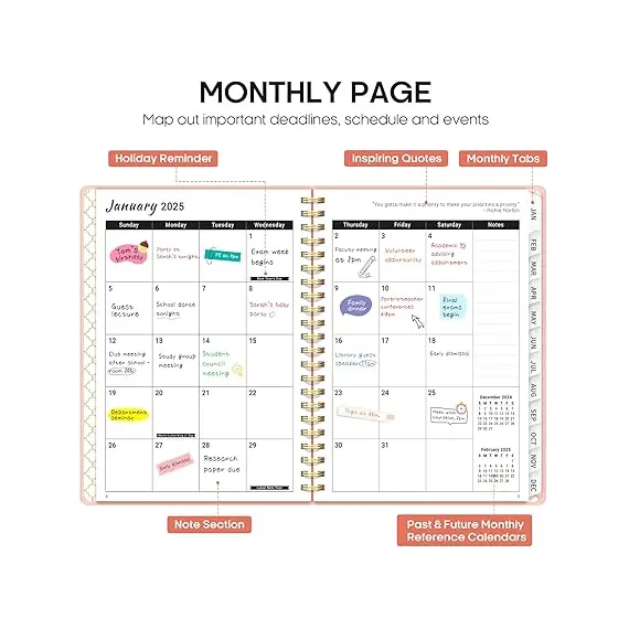 Taja 2025 Planlamalı Ajanda, 2 image Taja 2025 Planlamalı Ajanda, 2 image