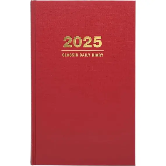 Global Profesyonel 2025 Ajanda, Color: Red
