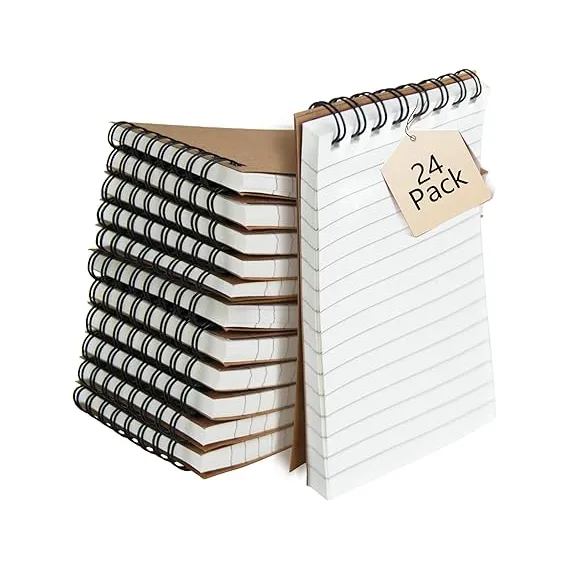 Wawamawa 24'lü Küçük 3x5 Spiral Not Defterleri