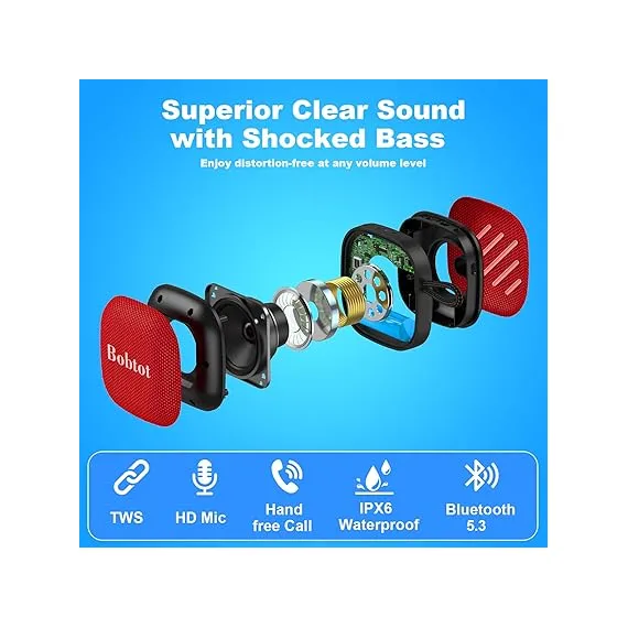 Bobtot Taşınabilir Bluetooth Hoparlörler, 4 image Bobtot Taşınabilir Bluetooth Hoparlörler, 4 image
