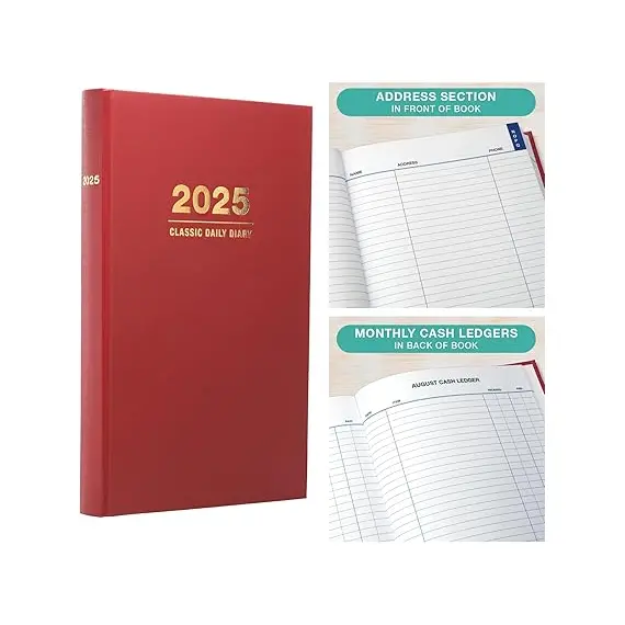 Global Profesyonel 2025 Ajanda, Renk: Kırmızı, 6 image Global Profesyonel 2025 Ajanda, Renk: Kırmızı, 6 image
