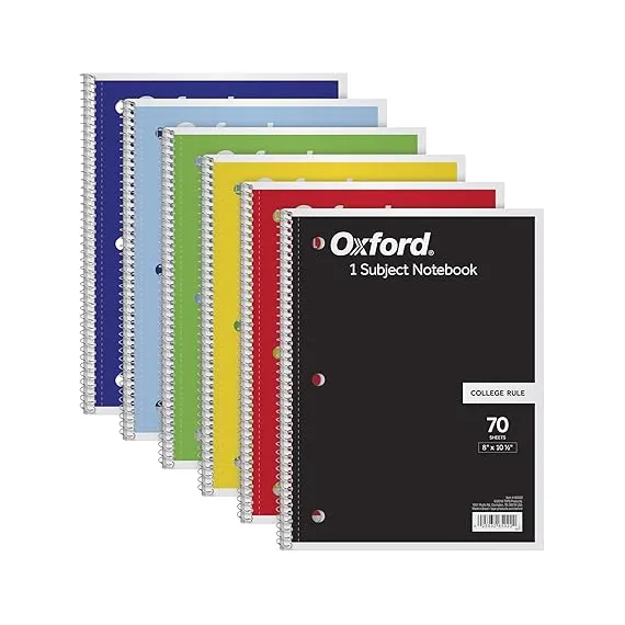 Oxford Spiralli Defter 6'lı Paket
