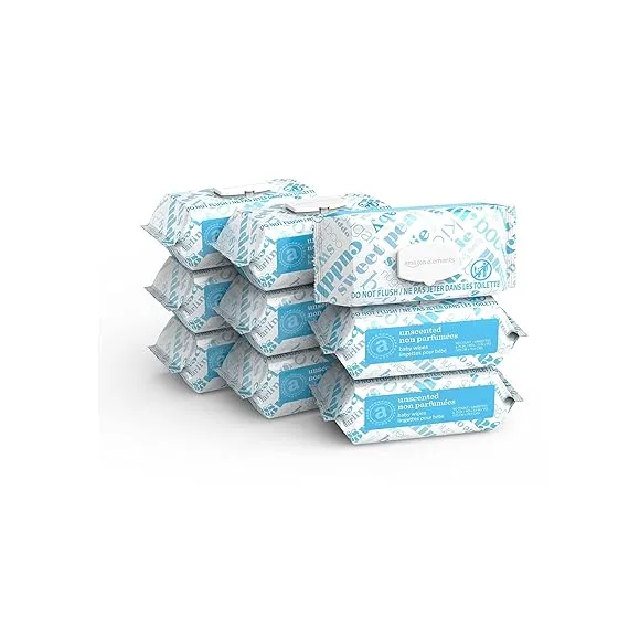 Amazon Elements 9'lu Bebek Mendilleri