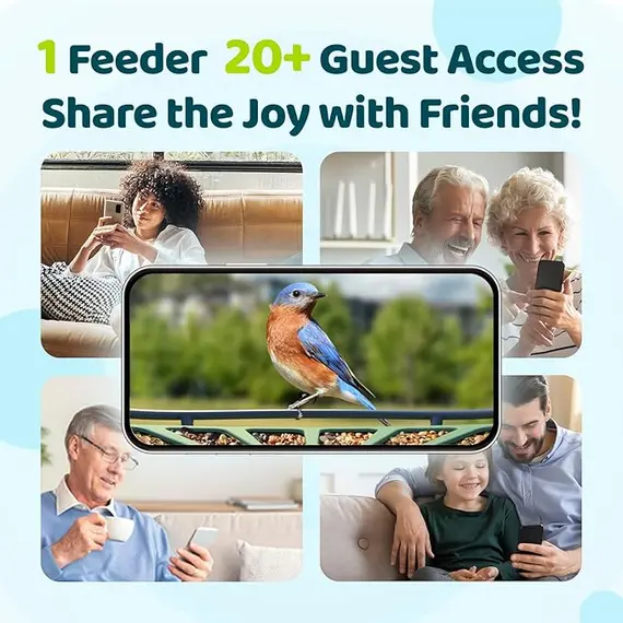 Birdfy 2 Kameralı Akıllı Kuş Besleyici, 5 image Birdfy 2 Kameralı Akıllı Kuş Besleyici, 5 image