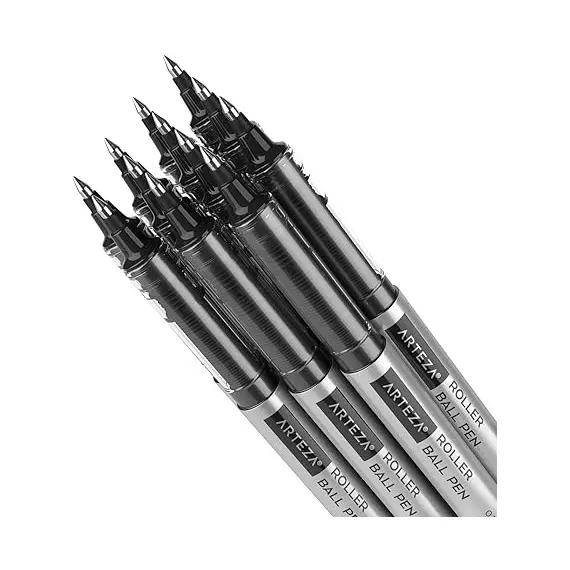 ARTEZA rollerball kalemler 40'lık paket, Renk: Siyah, 5 image ARTEZA rollerball kalemler 40'lık paket, Renk: Siyah, 5 image