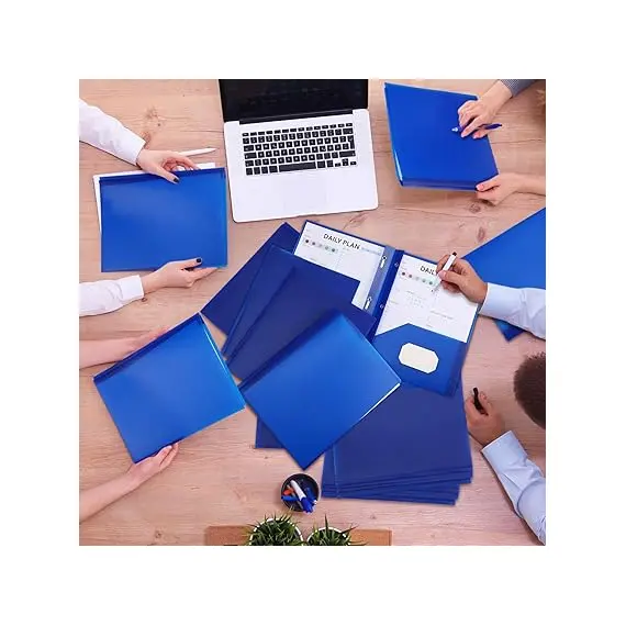 Cholemy 36 Adet Çatallı Plastik Cep Klasörleri, 4 image Cholemy 36 Adet Çatallı Plastik Cep Klasörleri, 4 image