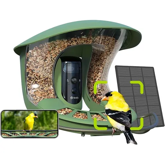 Birdfy 2 Kameralı Akıllı Kuş Besleyici
