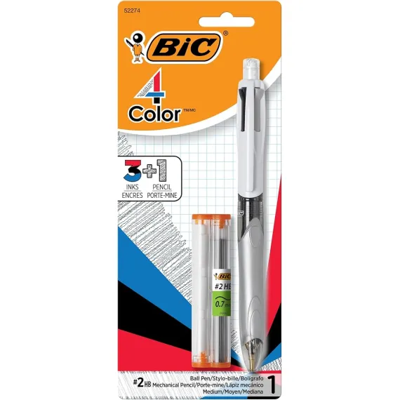 BIC 4 Renkli 3+1 Tükenmez Kalem, 2 image