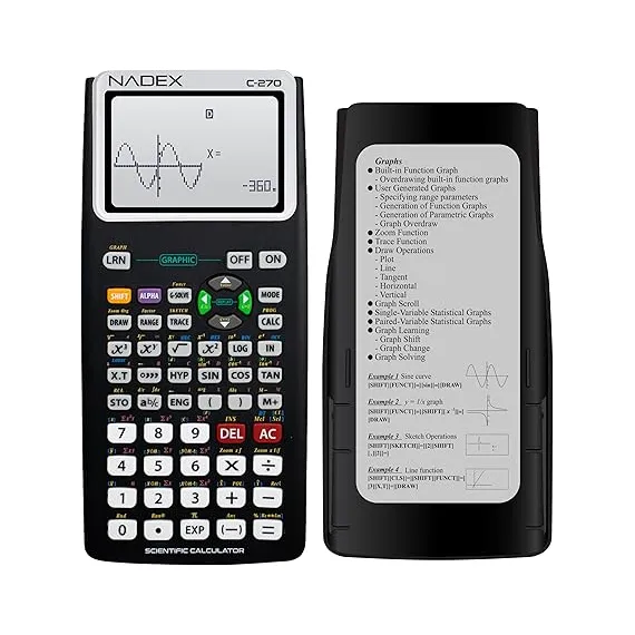 Nadex Grafikli Bilimsel Hesap Makinesi, 3 image Nadex Grafikli Bilimsel Hesap Makinesi, 3 image
