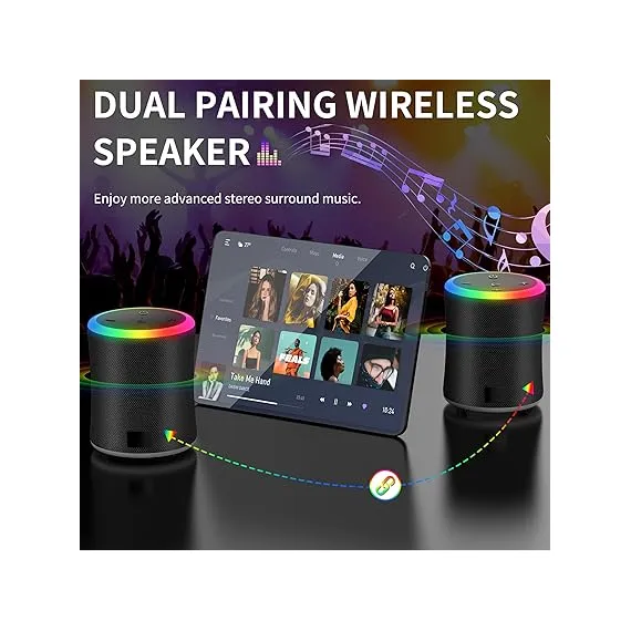 BESNOOW Taşınabilir Bluetooth Hoparlör, 2 image BESNOOW Taşınabilir Bluetooth Hoparlör, 2 image