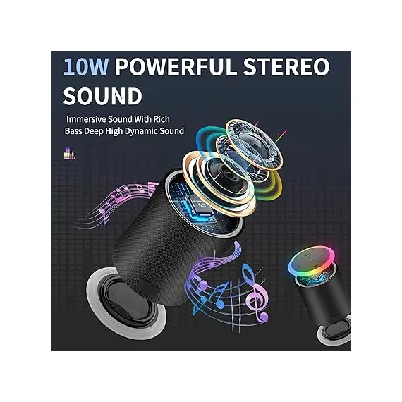 BESNOOW Taşınabilir Bluetooth Hoparlör, 3 image BESNOOW Taşınabilir Bluetooth Hoparlör, 3 image