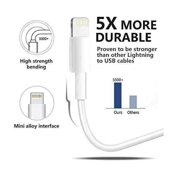 4'lü Paket USB Şarj Kablosu, 3 image 4'lü Paket USB Şarj Kablosu, 3 image