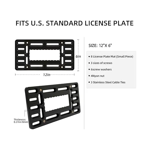 XCLPF Ön Plaka Braketi, 4 image XCLPF Ön Plaka Braketi, 4 image