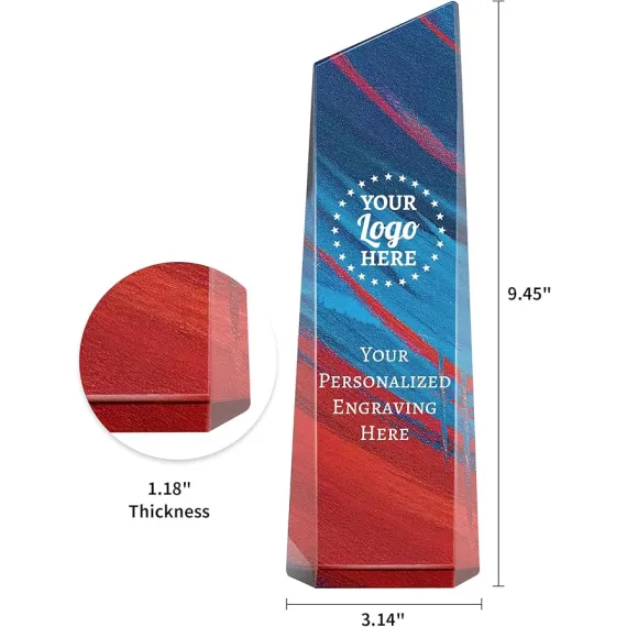 Kişiselleştirilmiş Kristal Kupa Ödülü, 3 image Kişiselleştirilmiş Kristal Kupa Ödülü, 3 image