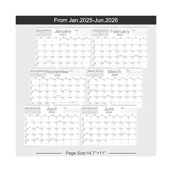 2025 Duvar Takvimi, 3 image 2025 Duvar Takvimi, 3 image