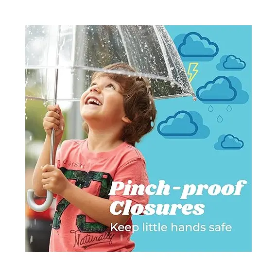 Çocuklar İçin Şeffaf Kabarcık Şemsiye, 3 image