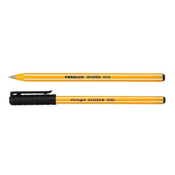 Pensan Office Pen 1010, Ink Color: Black
