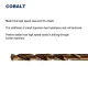 Drill Hulk 12'li 3.0 mm Çelik HSS Matkap ucu, 4 image Drill Hulk 12'li 3.0 mm Çelik HSS Matkap ucu, 4 image