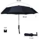 Seyahat Temelleri Şemsiye Rüzgar Geçirmez Kompakt Katlanabilir Şemsiye, 3 image