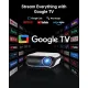 HAPPRUN  WiFi ve Bluetooth'lu Google TV Projektörü, 3 image HAPPRUN  WiFi ve Bluetooth'lu Google TV Projektörü, 3 image