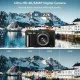 Fotoğraf için Dijital 4K Vlog Kamerası 3 "180 ° Flip Ekran 18X, 2 image Fotoğraf için Dijital 4K Vlog Kamerası 3 "180 ° Flip Ekran 18X, 2 image
