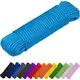 TECEUM Halat - 90 Feet x 1/4 İnç (7mm), Color: Black TECEUM Halat - 90 Feet x 1/4 İnç (7mm), Color: Black