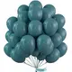 PartyWoo 50 adet 12 İnç Balonlar, Color: Black, 4 image PartyWoo 50 adet 12 İnç Balonlar, Color: Black, 4 image