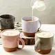 Morandi Renkli Seramik Kahve Kupaları 6'lı Set, 4 image Morandi Renkli Seramik Kahve Kupaları 6'lı Set, 4 image