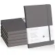 EMOMAS Çizgili Defter 6'Lı  160 Sayfa 5,7 inç x 8 inç, Color: Black, 4 image EMOMAS Çizgili Defter 6'Lı  160 Sayfa 5,7 inç x 8 inç, Color: Black, 4 image