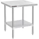DuraSteel 30x30 Paslanmaz Çelik Çalışma Masası DuraSteel 30x30 Paslanmaz Çelik Çalışma Masası