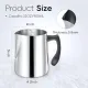 CasaCulina Isıya Dayanıklı Saplı 32oz Paslanmaz Çelik Sürahi, 2 image CasaCulina Isıya Dayanıklı Saplı 32oz Paslanmaz Çelik Sürahi, 2 image