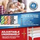 DuraSteel 30x30 Paslanmaz Çelik Çalışma Masası, 3 image DuraSteel 30x30 Paslanmaz Çelik Çalışma Masası, 3 image