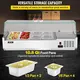 VEVOR Soğutmalı Hazırlık Masası, 6 image VEVOR Soğutmalı Hazırlık Masası, 6 image