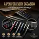 Scriveiner Siyah Lake Rollerball Kalem, Color: Black, 5 image Scriveiner Siyah Lake Rollerball Kalem, Color: Black, 5 image