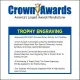 Crown Altın Renkli Kupa, 4 image Crown Altın Renkli Kupa, 4 image